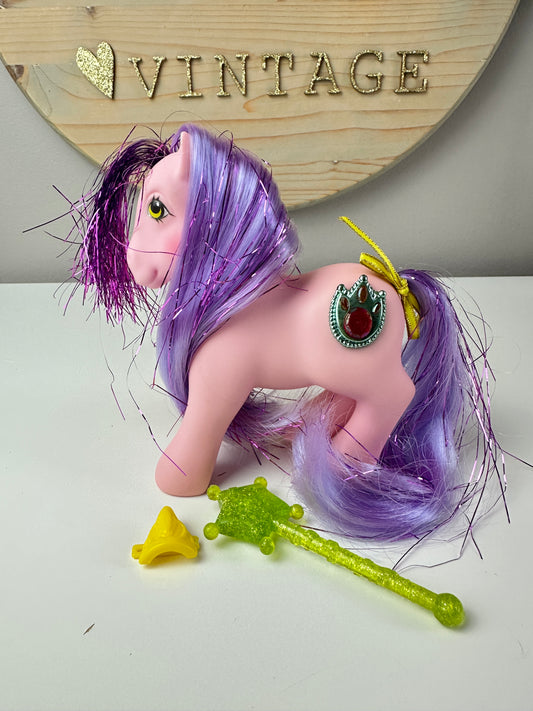 1987 Hasbro My Little Pony Princess Dawn with Accessories