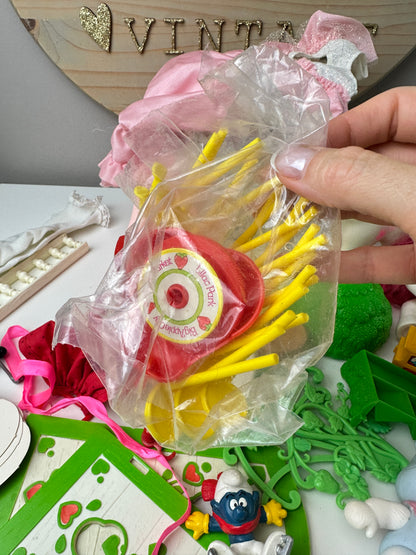 1980s Kenner Hasbro Strawberry Shortcake Parts & Pieces TLC Played With Lot