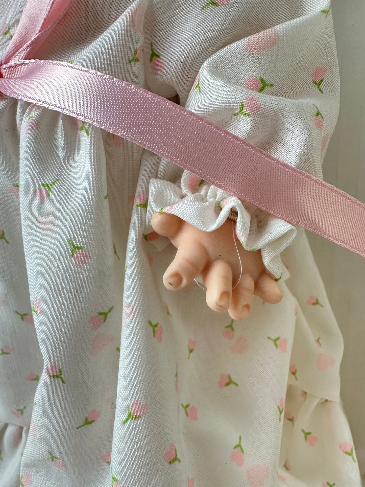 1966 Effanbee Half Pint Brunette Sleepy Eyed Doll in Gown MIB