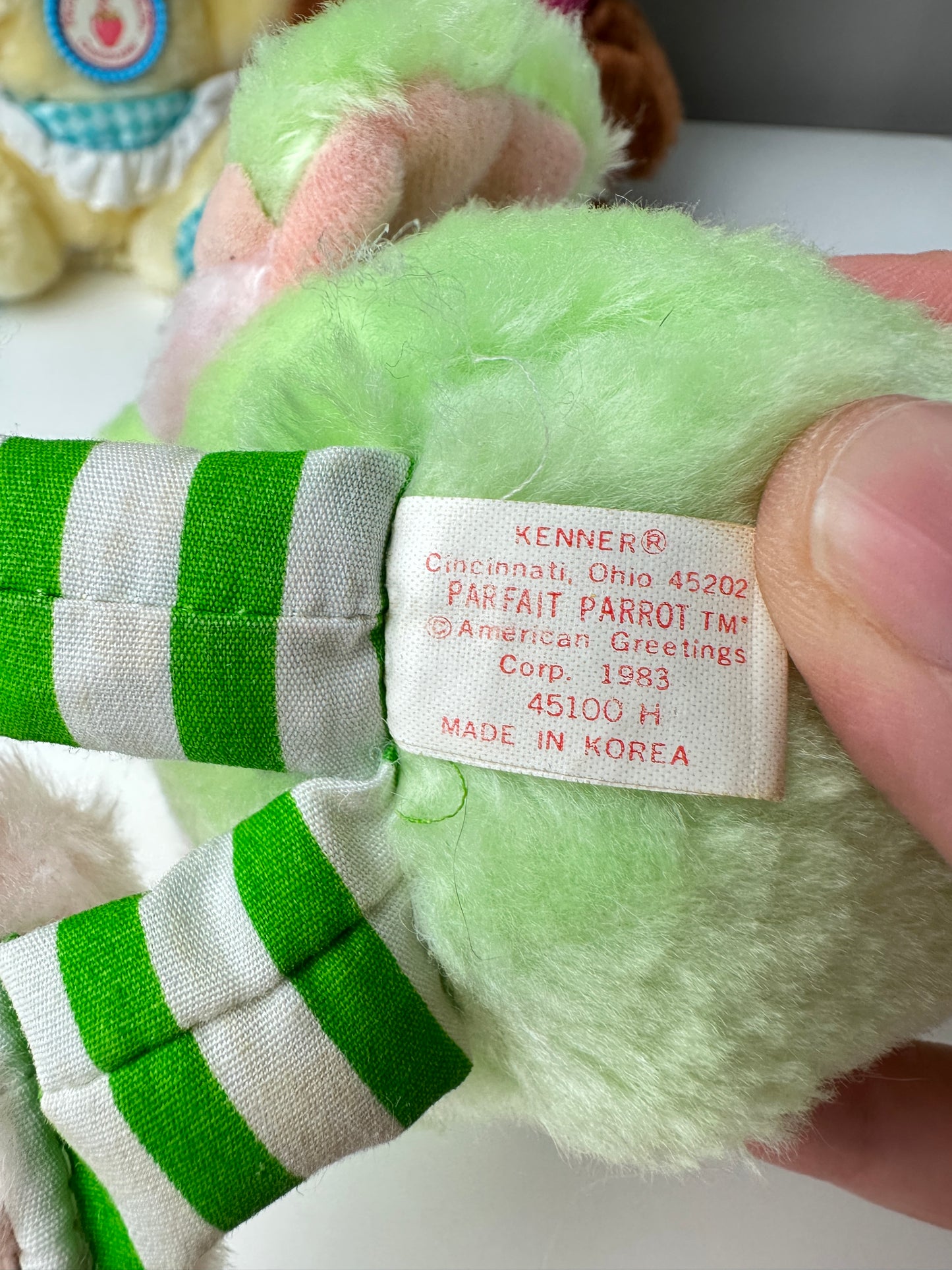 1983 Kenner Strawberry Shortcake Small Plush Pets [Sold Separately] [RARE]