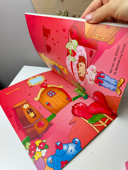 2003 TCFC Grosset & Dunlap Strawberry Shortcake Sticker Stories Book [Unused]