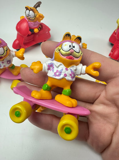 1980s Garfield McDonald's Happy Meal & Cereal Toys Lot