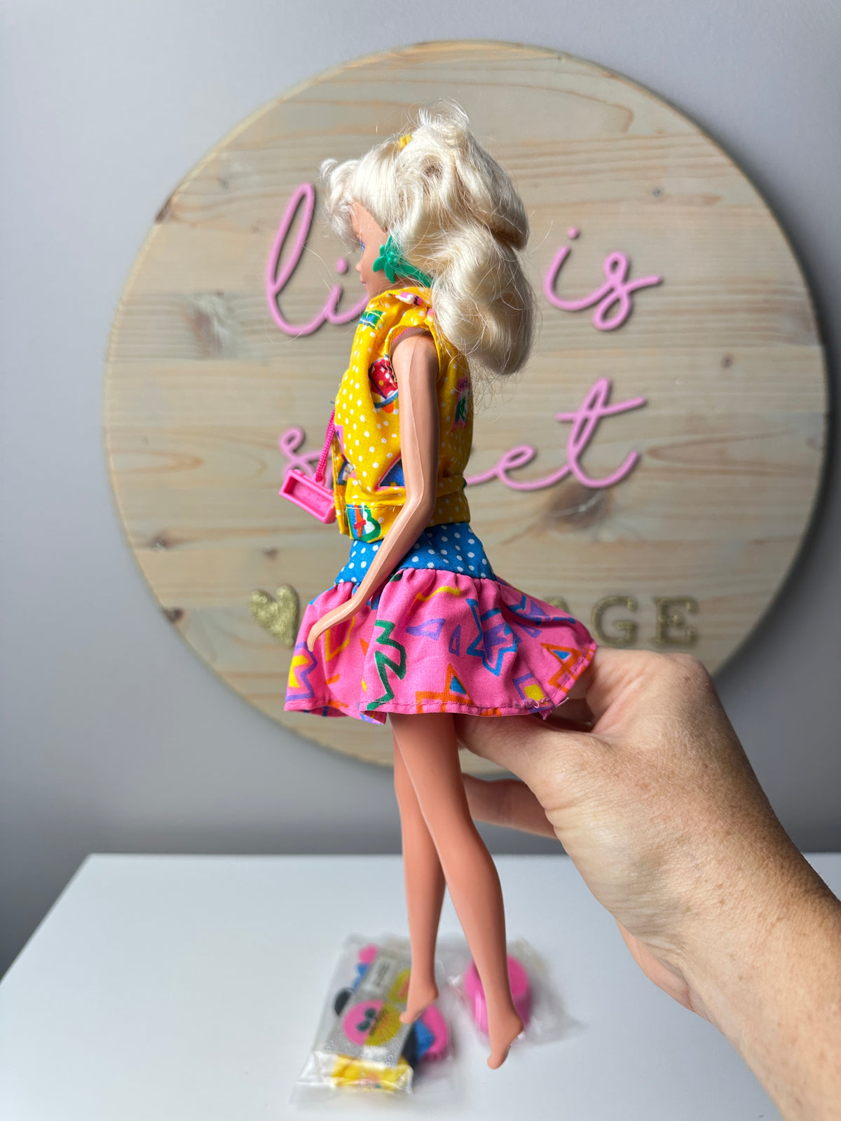 1987 Mattel California Barbie Unplayed With (Some Sealed Accessories)