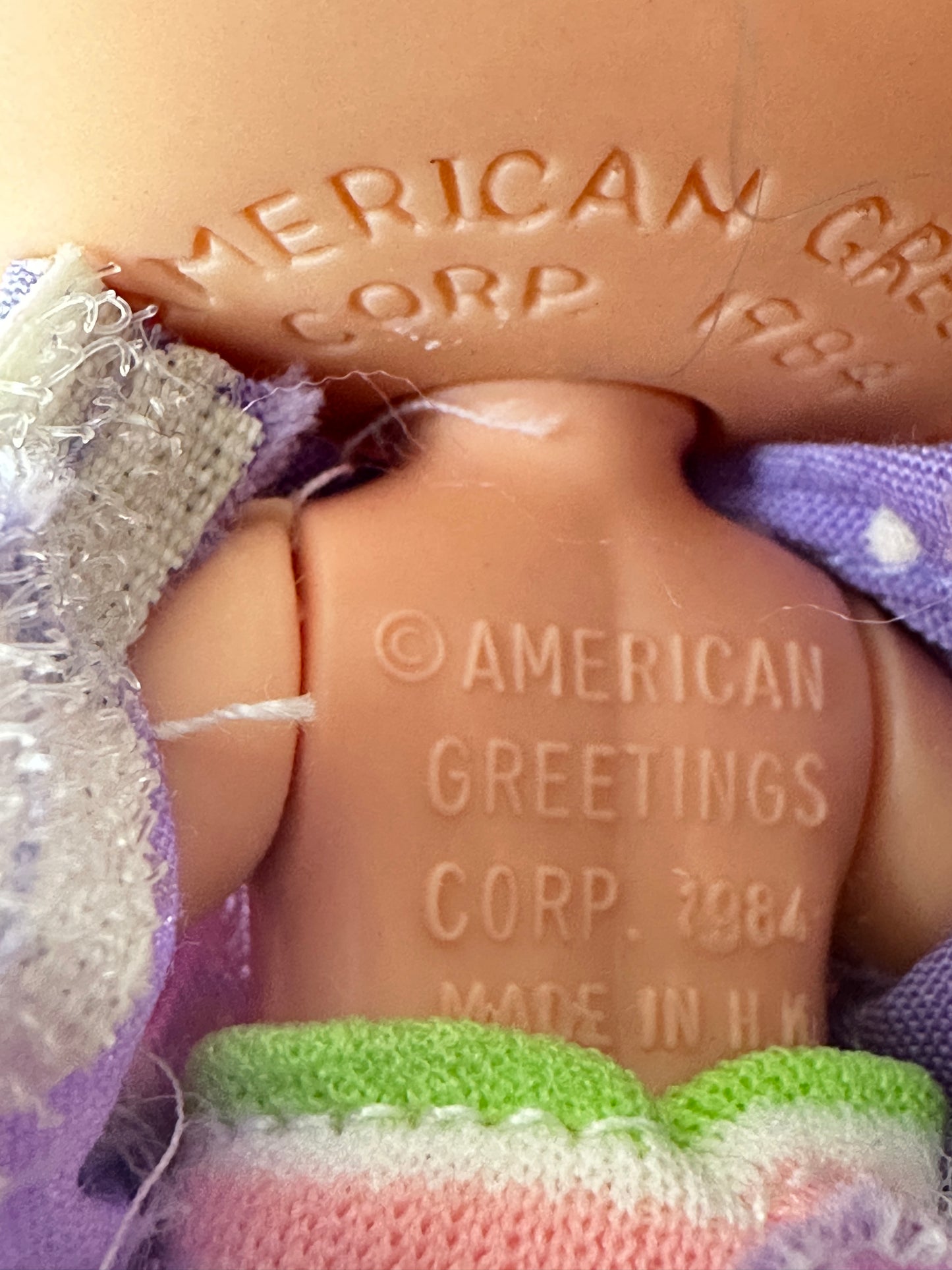 1985 Kenner Strawberry Shortcake Plum Puddin' with Plum Berrykin Doll *Berry Vault*
