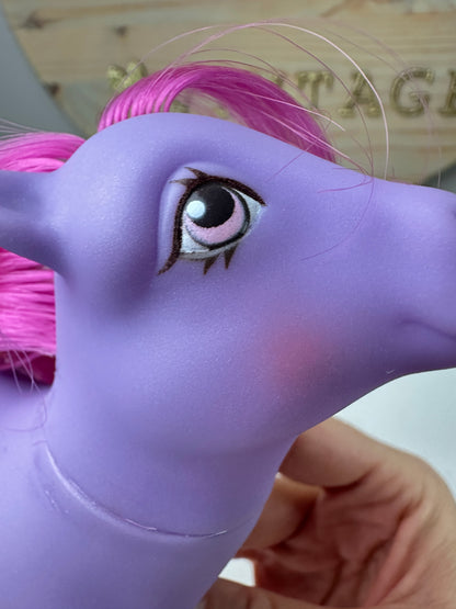 1980s Hasbro My Little Pony Sherbet Sundae Best Pony with Accessories