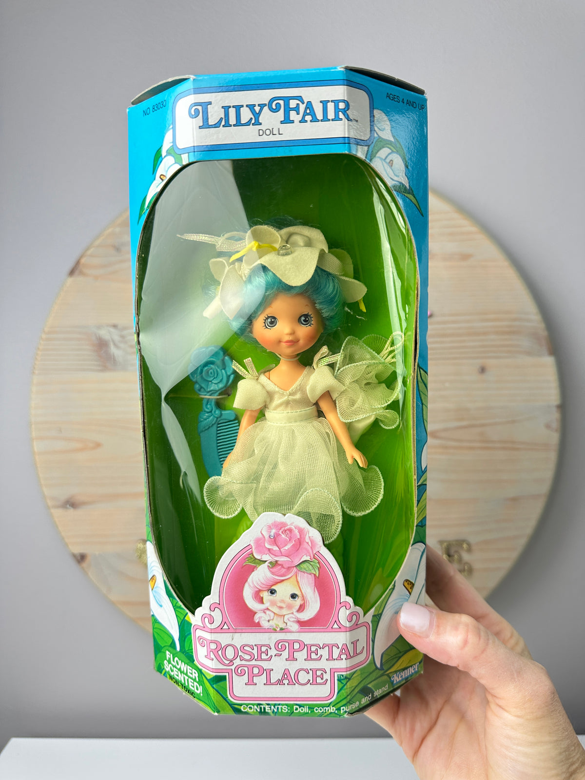 1984 Kenner Rose Petal Place Lily Fair MIB