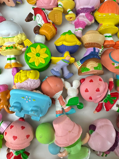 1980s Kenner Strawberry Shortcake Strawberryland Miniatures PVC Figures [Sold Separately]