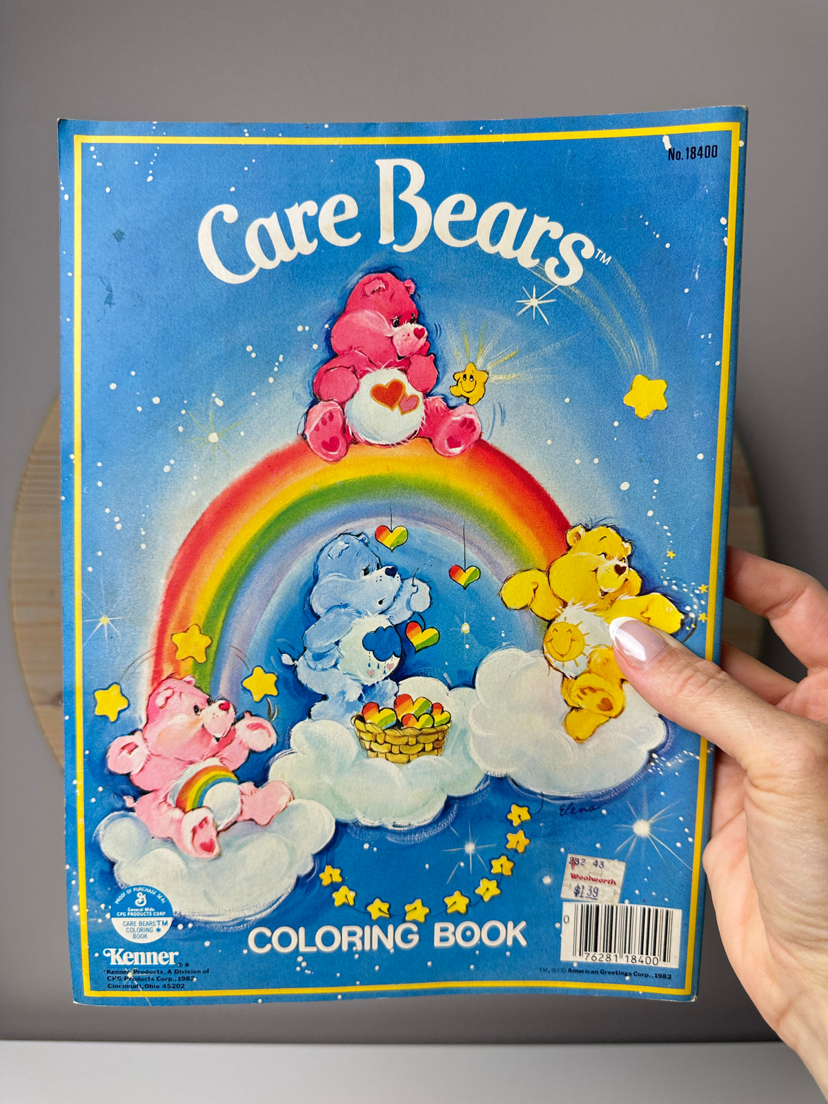 1980s Care Bears Books & Coloring Books Lot