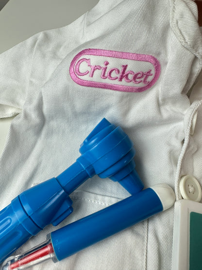 1980s Playmates Cricket Tours the Hospital Playset with Tape