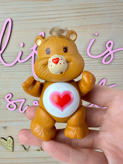 1980s Kenner Care Bear Tenderheart Poseable
