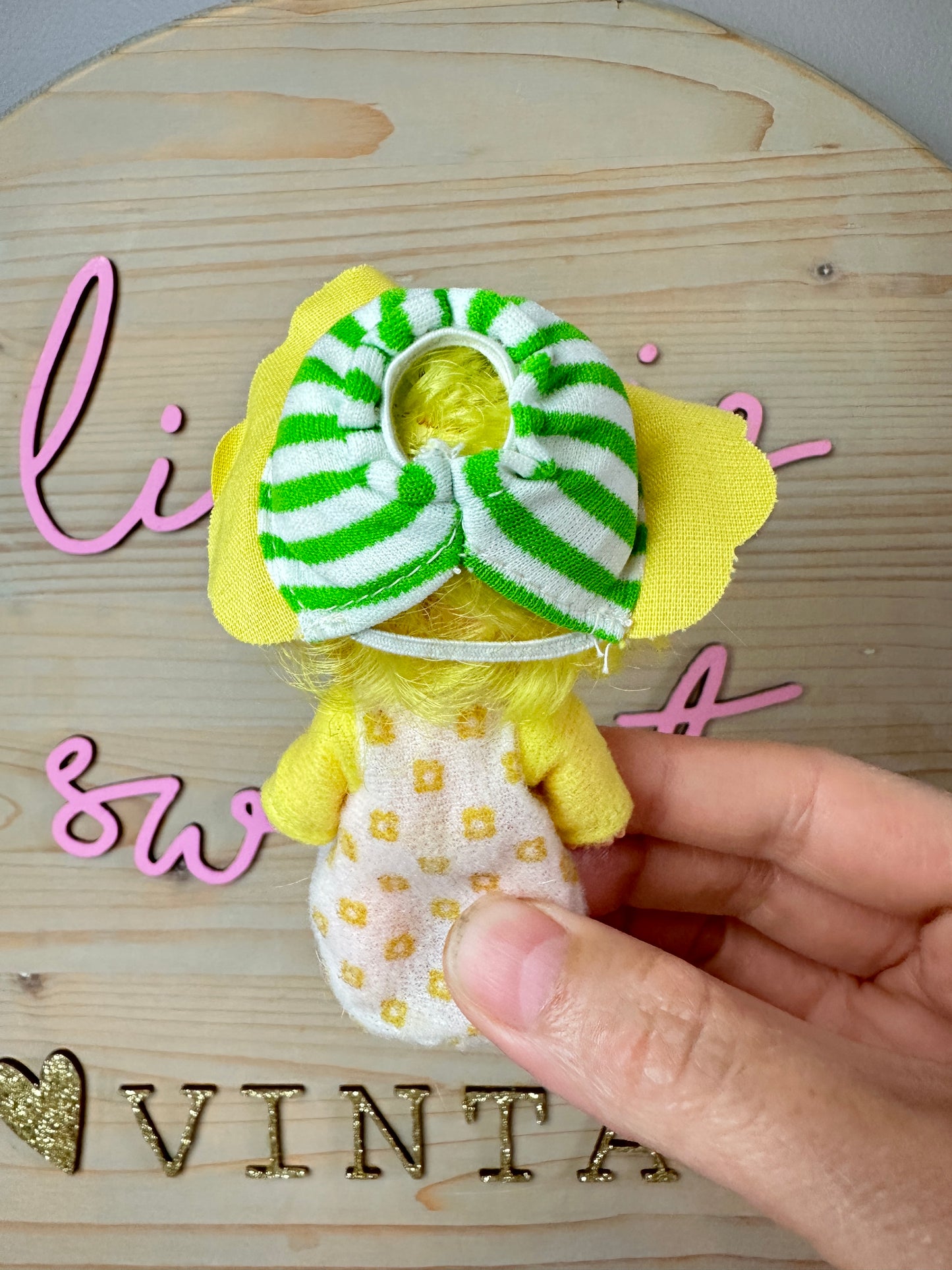 1982 Kenner Strawberry Shortcake Butter Cookie with Jelly Bear Doll