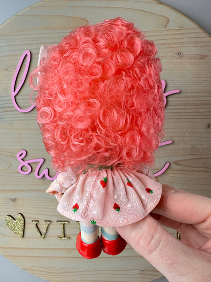 1980s Estrela Coleção Moranguinho Strawberry Shortcake "New Wave" Doll