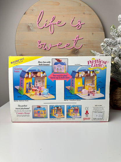 1991 Galoob My Prettiest Little Dollhouse in Box MIB
