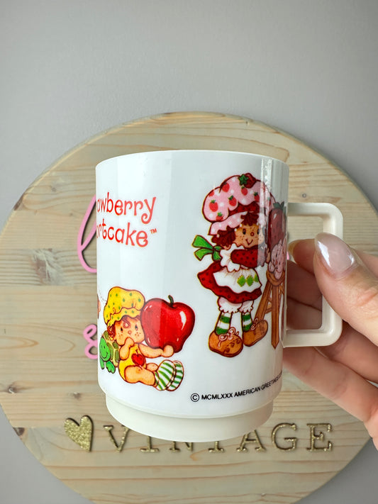 1980 Deka AGC Strawberry Shortcake Child's Cup