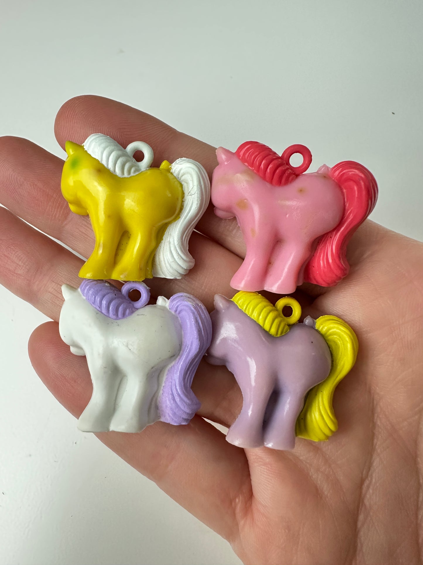 1980s Hasbro G1 My Little Pony Mommy Charms Lot