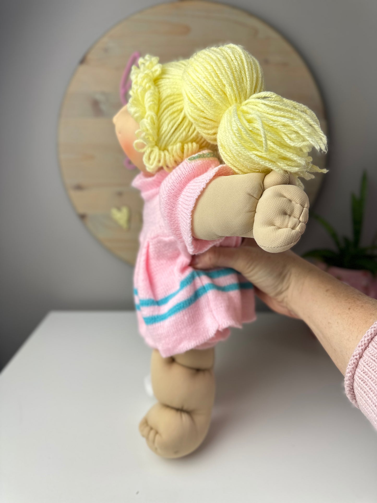 1980s Coleco Cabbage Patch Girl [Blonde Pigtails Blue Eyes]