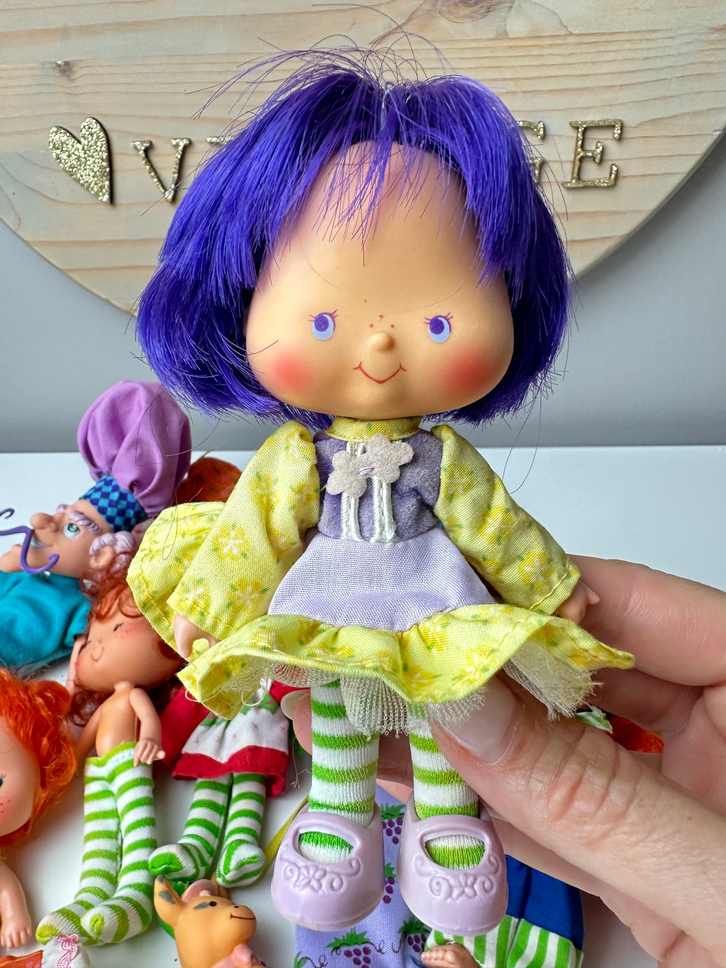 1980s Kenner Strawberry Shortcake Doll Lot