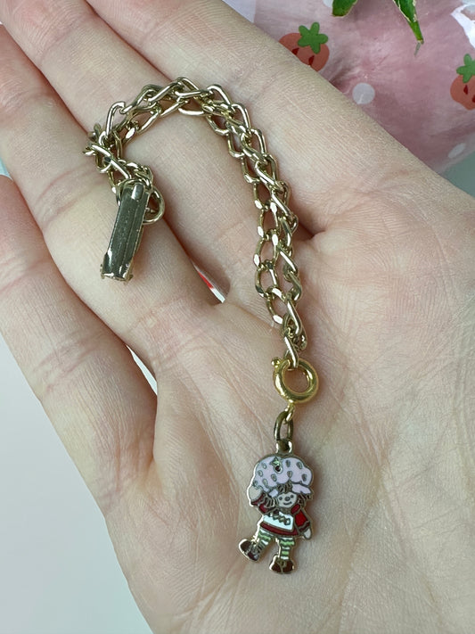 1980s Kenner Strawberry Shortcake Mail-In Promotional Charm Bracelet [SSC Waving] #3
