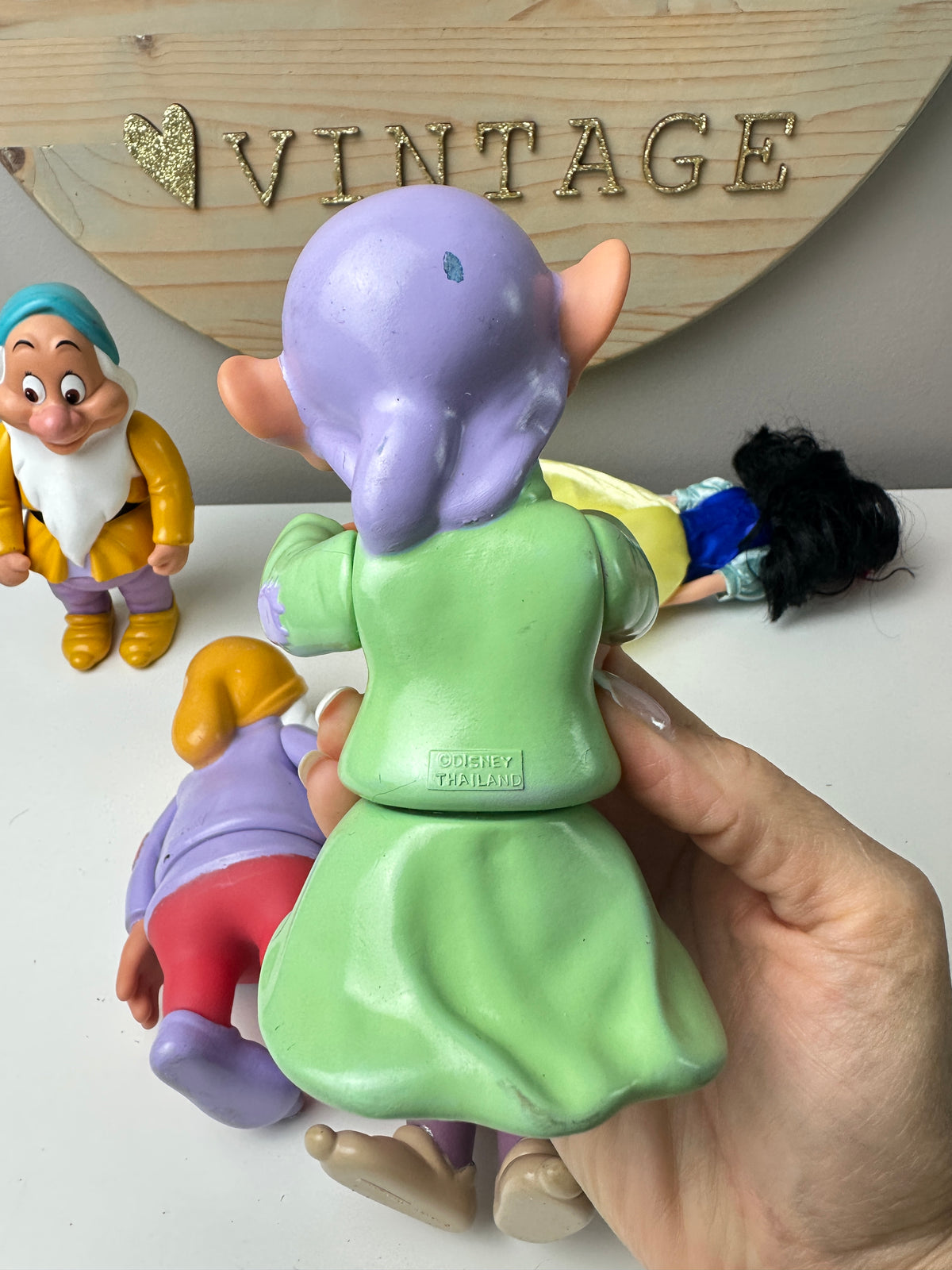 1990s Disney Snow White and Dwarves Dolls