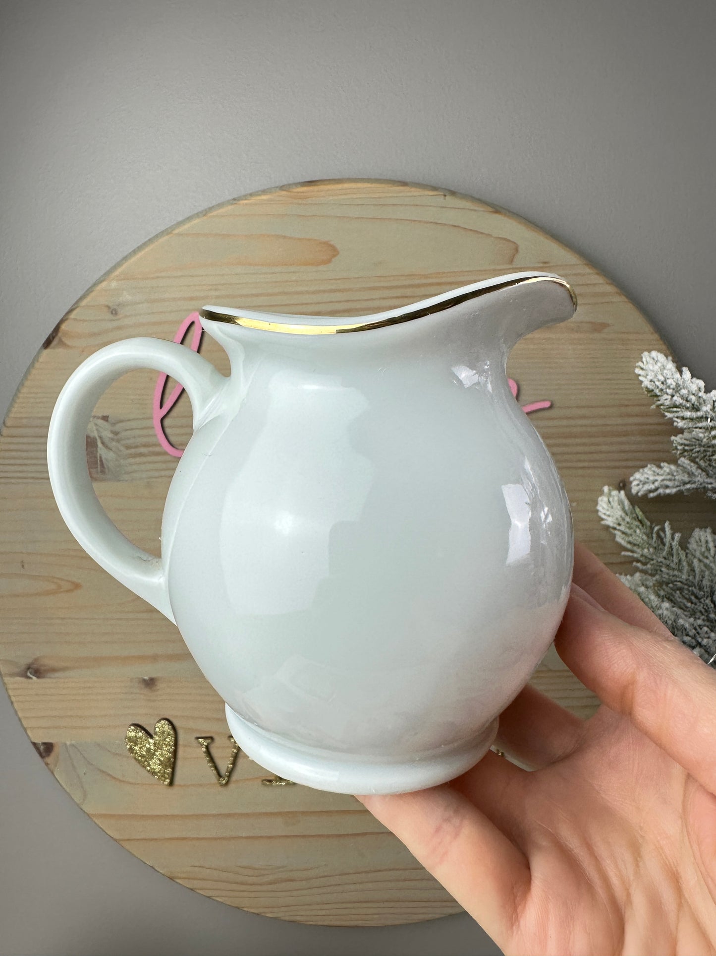 1980s Strawberry Shortcake Designer's Collection Fine Porcelain Creamer