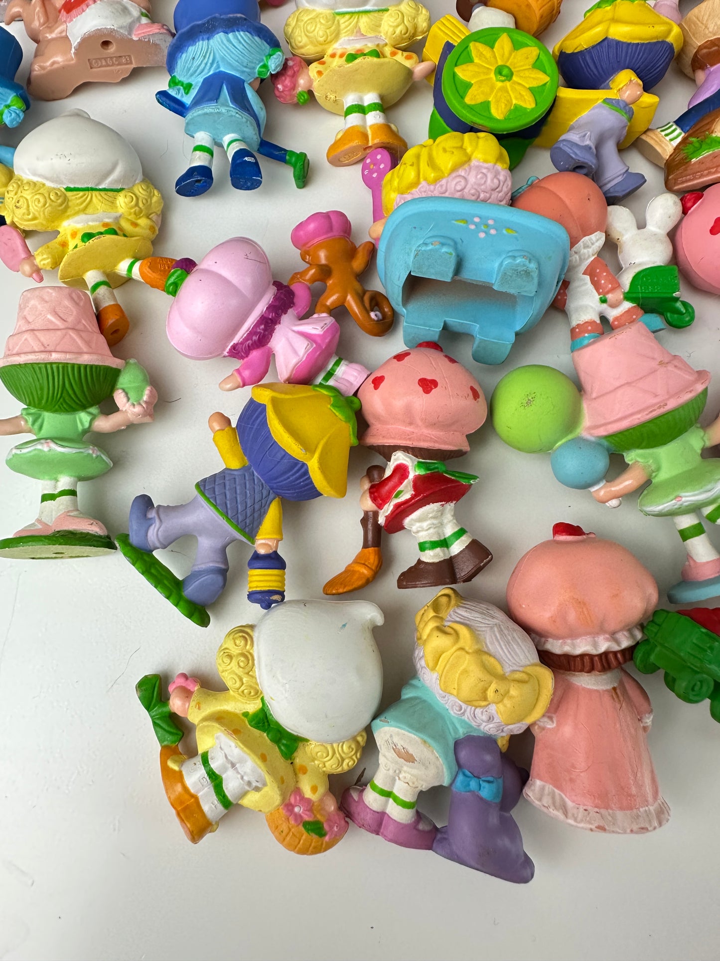 1980s Kenner Strawberry Shortcake Strawberryland Miniatures PVC Figures [Sold Separately]
