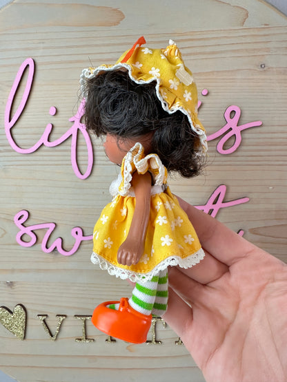 1984 Kenner Strawberry Shortcake Orange Blossom Party Pleaser Doll *Berry Vault*