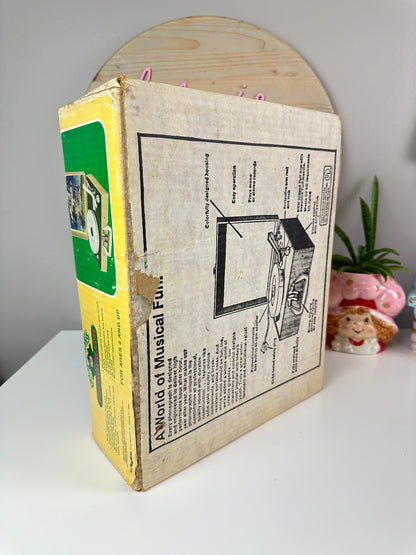 1983 Playtime Cabbage Patch Kids Record Player in Box