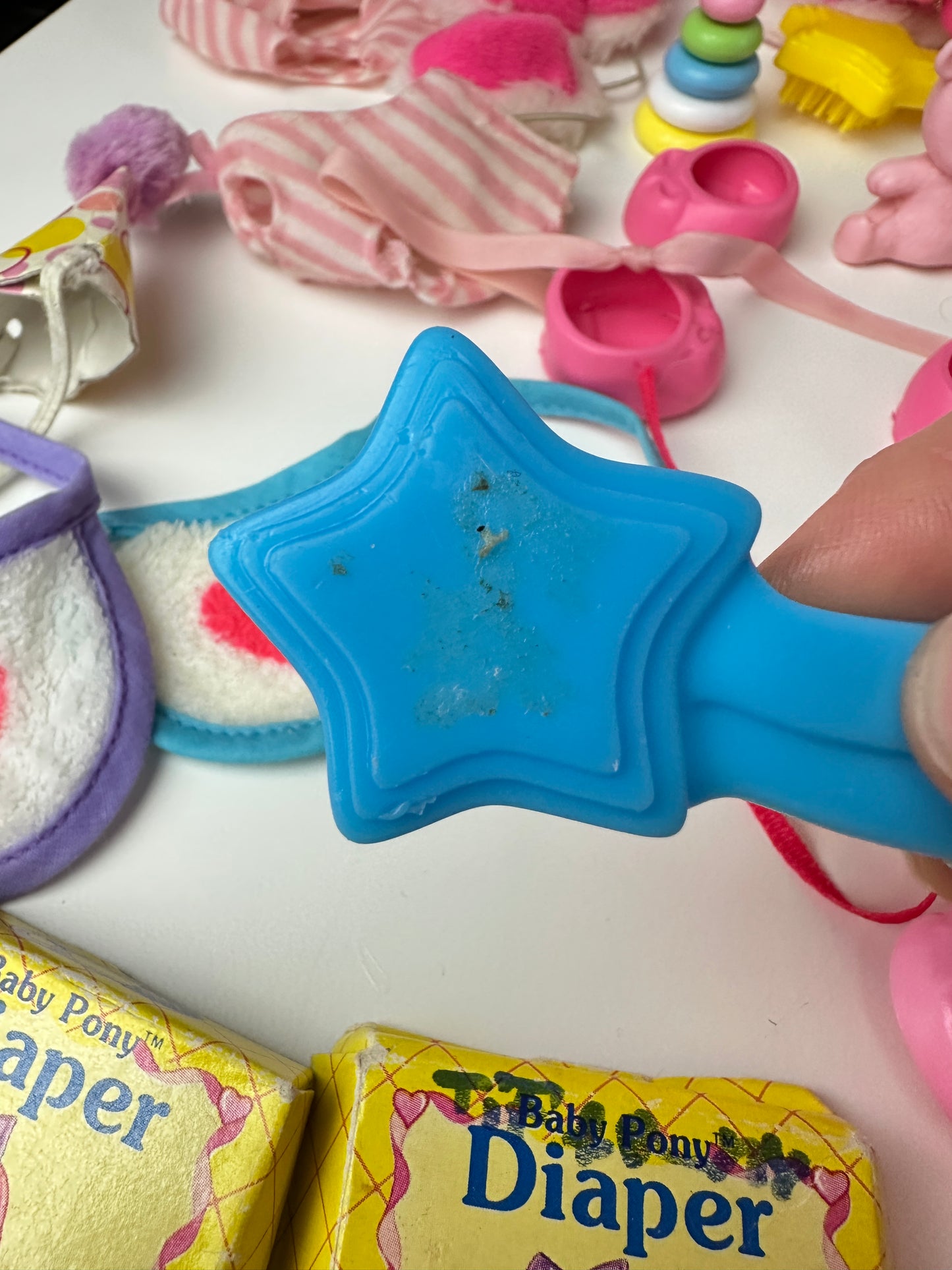 1980s Hasbro My Little Pony G1 Accessories Lot with Baby Glory