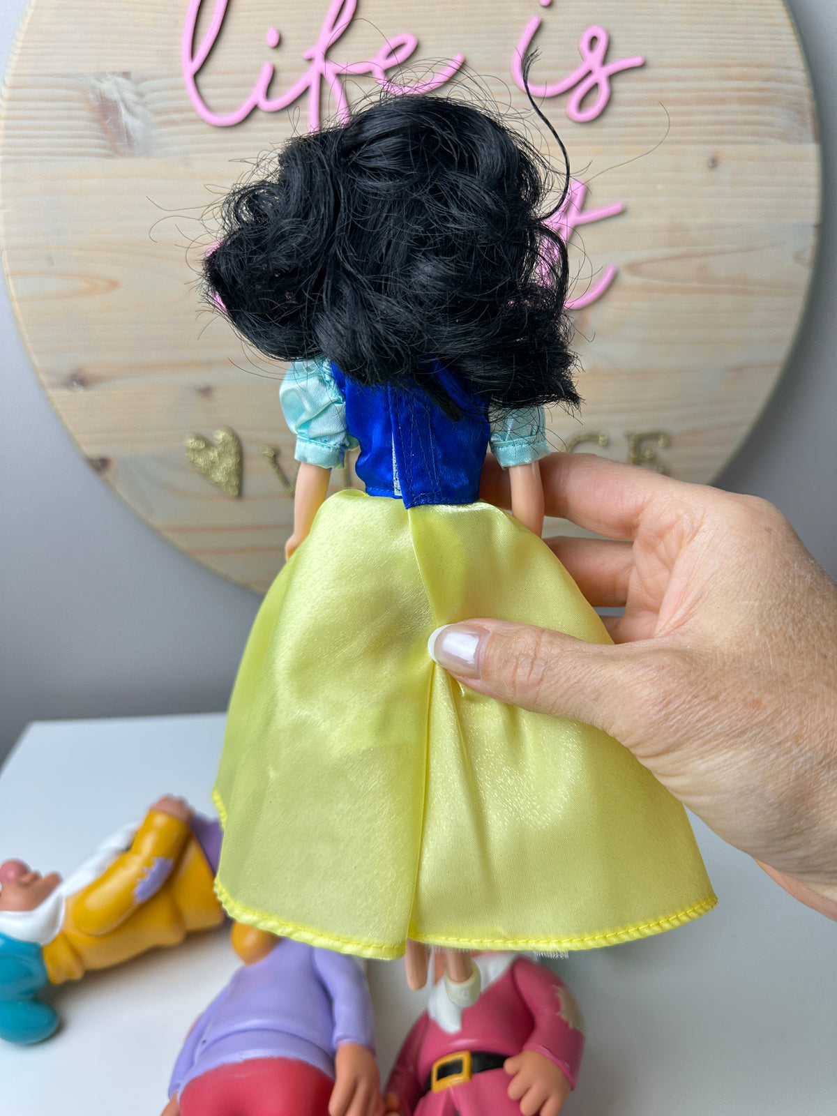 1990s Disney Snow White and Dwarves Dolls