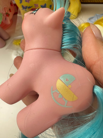 1980s Hasbro My Little Pony Newborn Sleep Tight *Berry Vault*