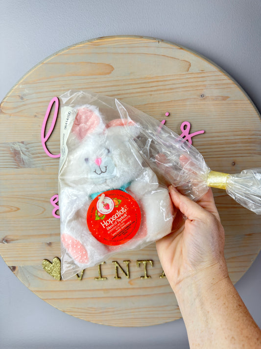 1982 Kenner Strawberry Shortcake Hopsalot Plush with Tags Catalog Packaging *Berry Vault*