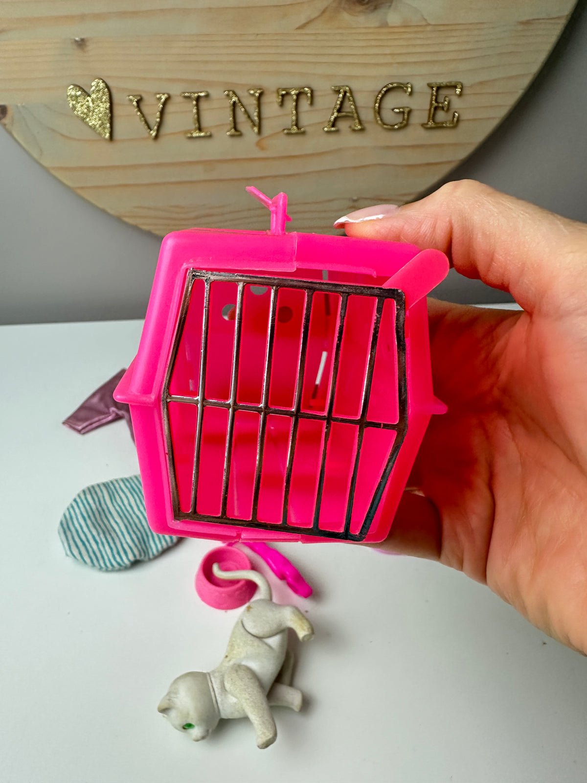 1980s Random Jem, Barbie, & Strawberry Shortcake Accessories Lot
