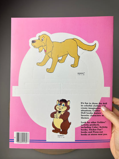 1986 Golden Punky Brewster Paperdoll Book Unused