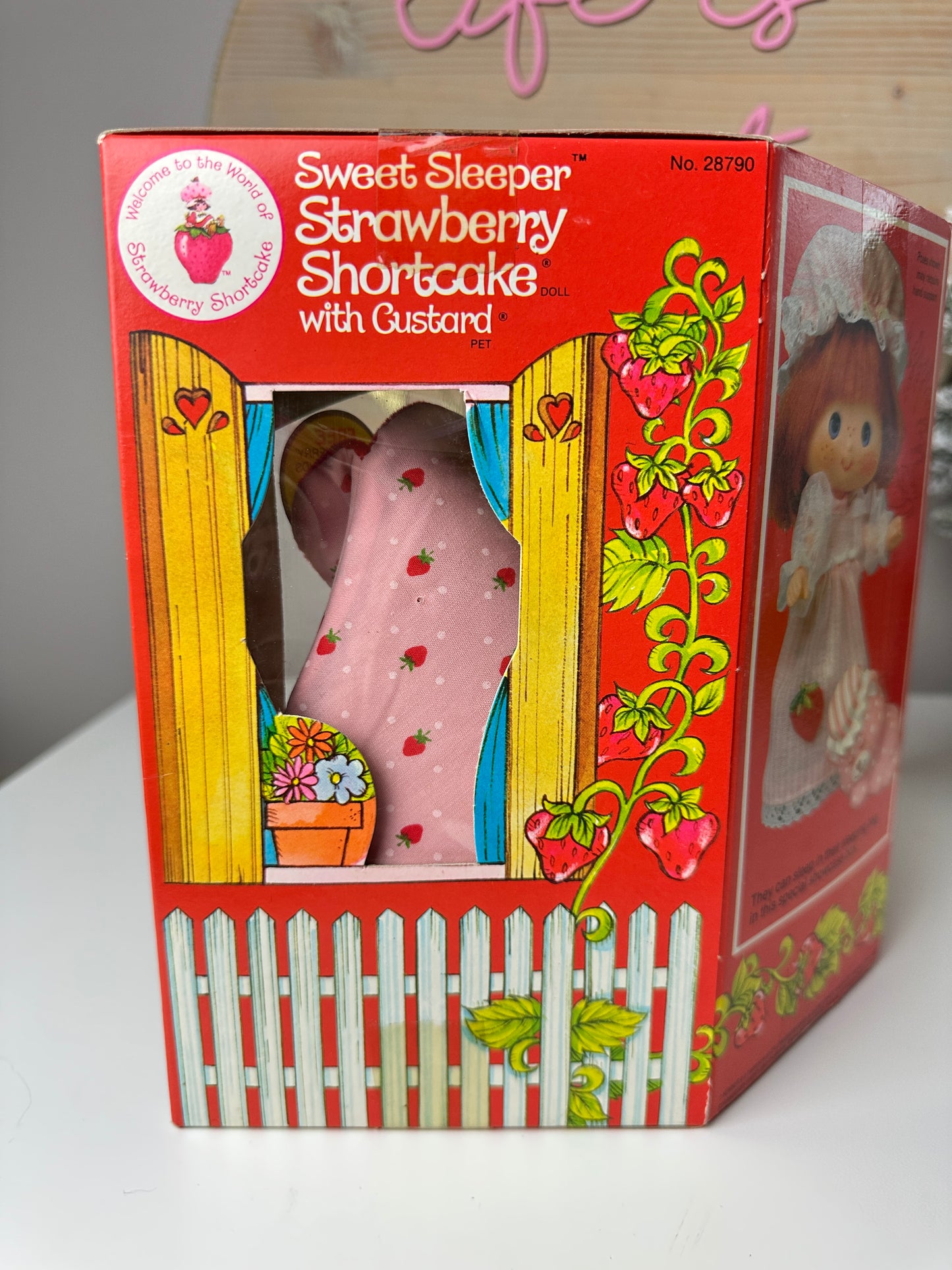 1984 Kenner Strawberry Shortcake Sweet Sleeper Dolls NRFB MIB [Sold Separately]