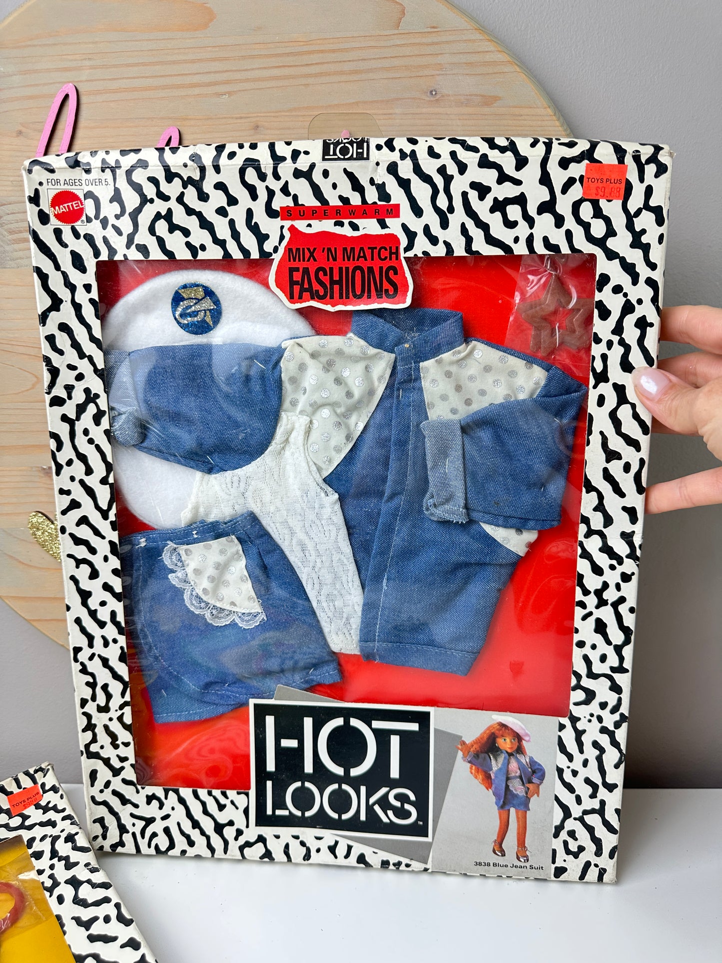 1980s Mattel Hot Looks Doll Outfits NRFB [Lot of 2]