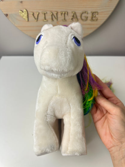 1980s Hasbro Softies G1 My Little Pony Plush Starshine Pegasus