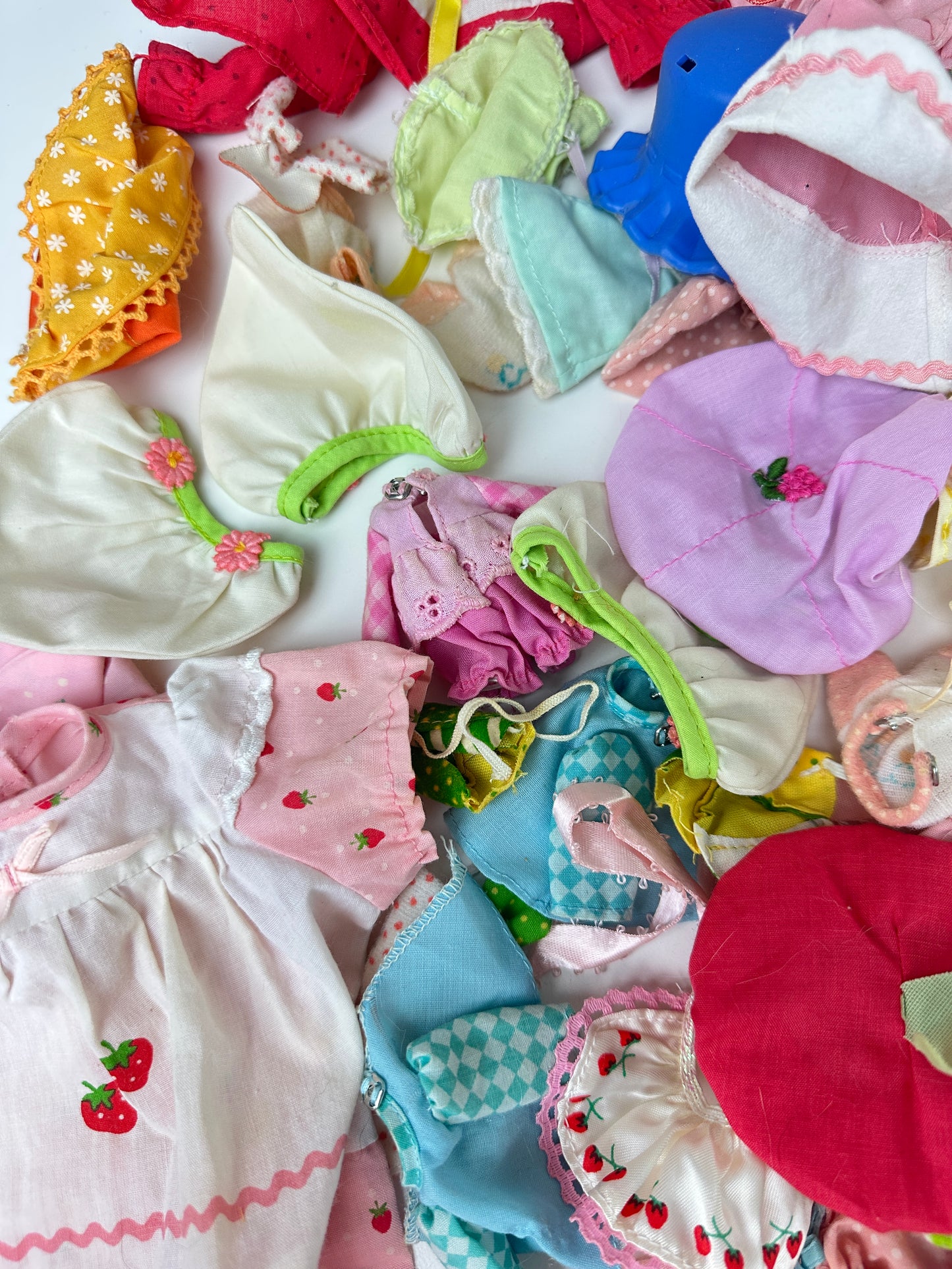 1980-1983 Kenner Strawberry Shortcake Doll Clothes Lot [70+ pieces]