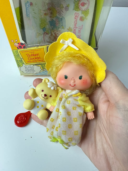 1982 Kenner Strawberry Shortcake Butter Cookie Doll with Box