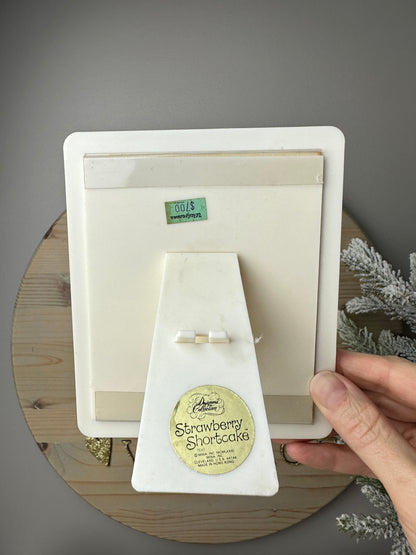 1980s Designer's Collection Strawberry Shortcake Picture Frame