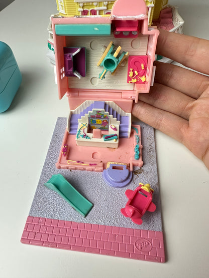 1990s Bluebird Polly Pocket Playset Lot