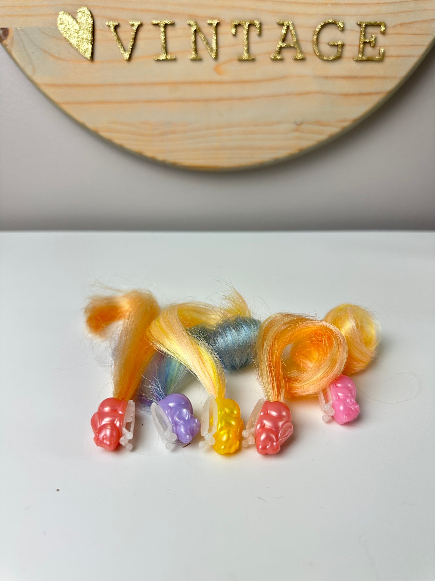 Mattel Lady Lovelylocks Pixie Tails Doll Accessories [Lot of Five]