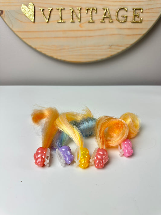Mattel Lady Lovelylocks Pixie Tails Doll Accessories [Lot of Five]