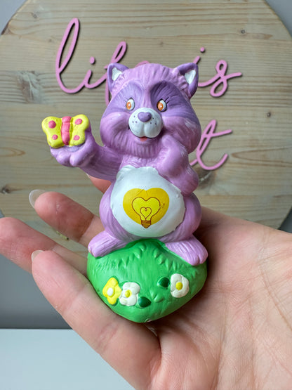 1985 American Greetings Care Bear Cousin Brightheart Lion Ceramic Figurine