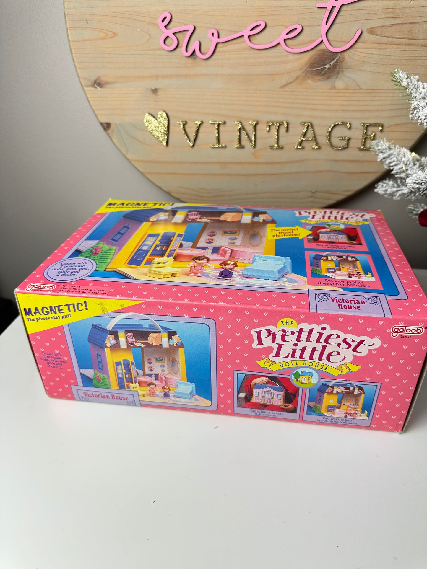1991 Galoob My Prettiest Little Dollhouse in Box MIB