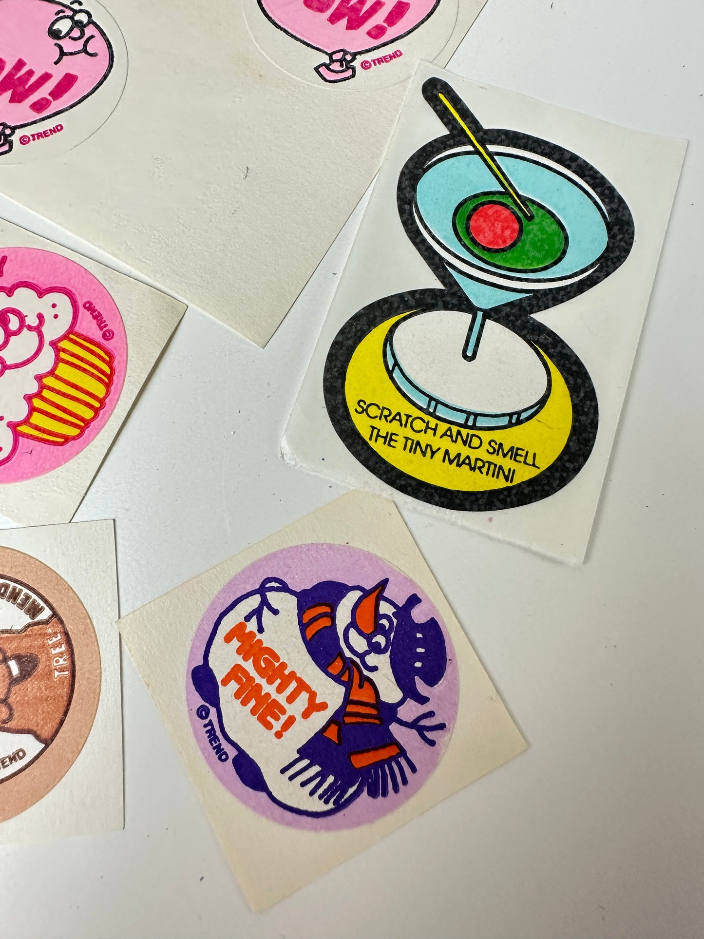 1980s Trend Scratch 'n Sniff Sticker Lot