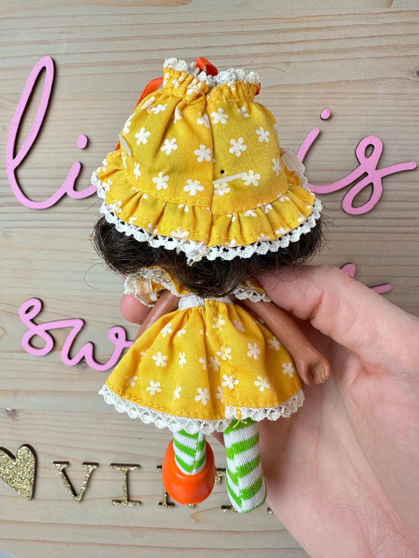 1984 Kenner Strawberry Shortcake Orange Blossom Party Pleaser Doll *Berry Vault*