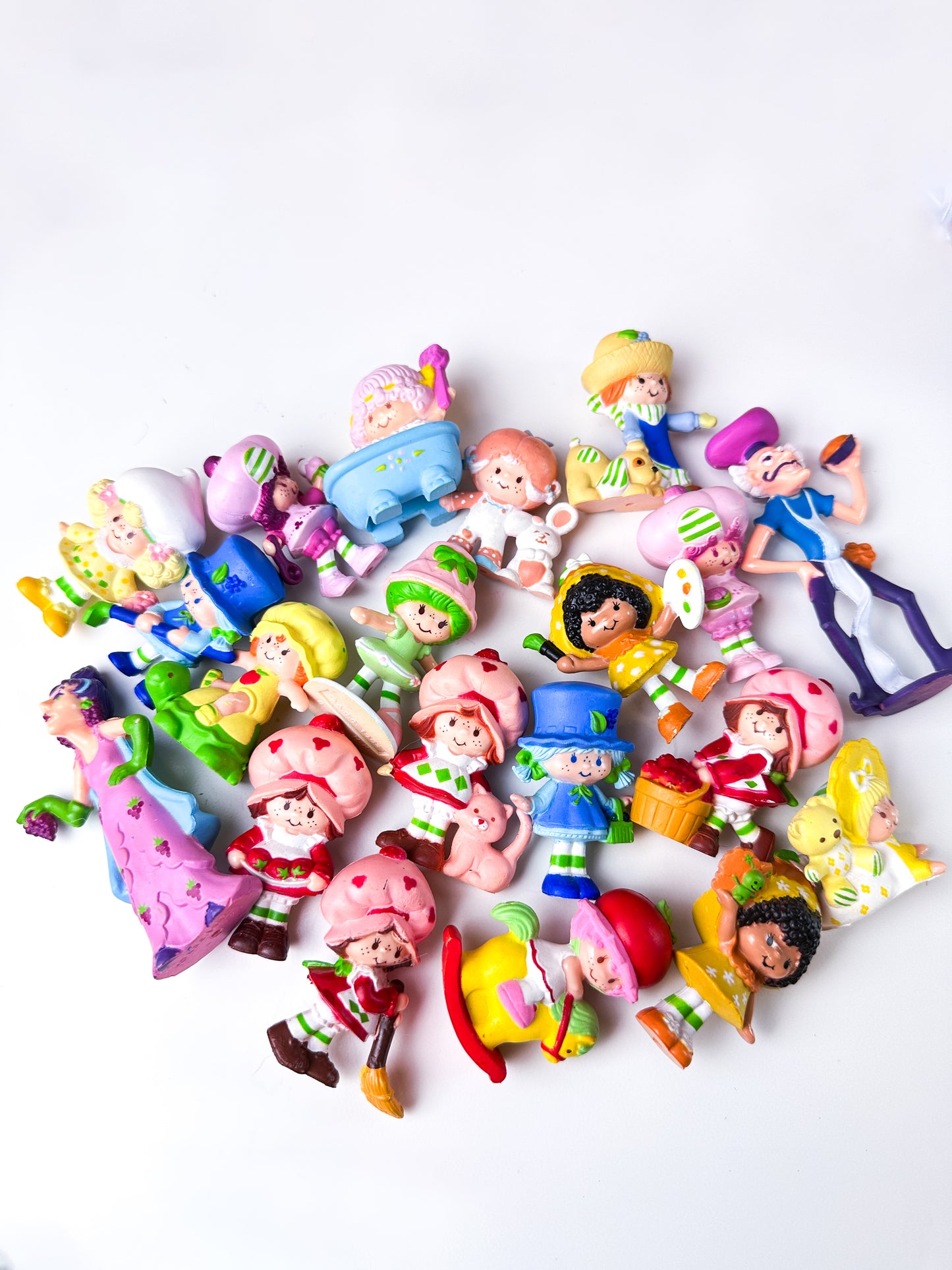 1980s Kenner Strawberry Shortcake Miniatures PVC Figures [Sold Separately]