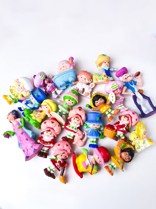 1980s Kenner Strawberry Shortcake Miniatures PVC Figures [Sold Separately]