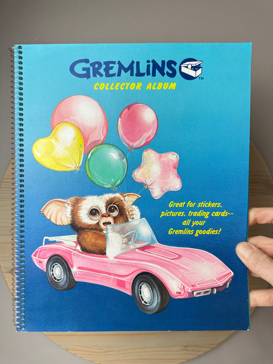 1980s Gremlins Gizmo Sticker Album [Unused]