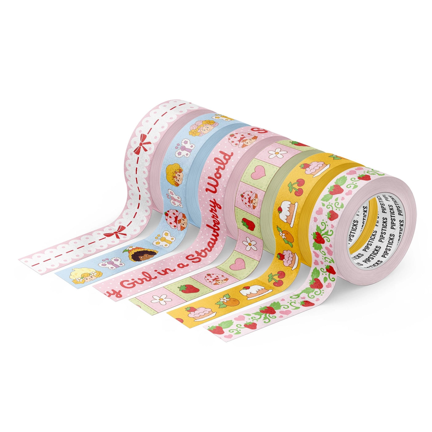 Strawberry Shortcake Sweet Delights Mega Washi Collection [Pipsticks]